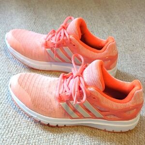 Mens Adidas Energry V Cloudfoam Sneakers Size 8 Orange/White